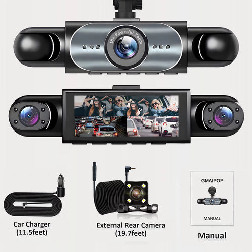 RoadCaught™ Smart Dash Cam – Full HD Protection Camera