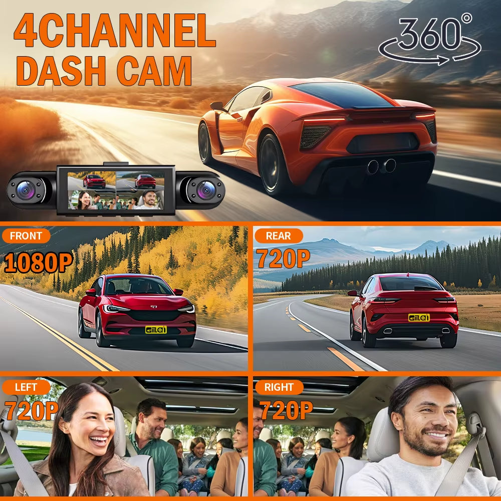 RoadCaught™ Smart Dash Cam – Full HD Protection Camera